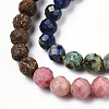 Natural Mixed Gemstone Beads Strands G-D080-A01-02-36-3
