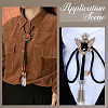 18Pcs 3 Colors Alloy Cord Ends FIND-GF0009-75-5