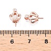 925 Sterling Silver Pendant Bails STER-T007-85RG-3