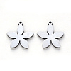 Tarnish Resistant 304 Stainless Steel Pendants STAS-N092-78-2