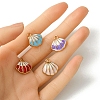 20Pcs 4 Colors Alloy Enamel Pendants ENAM-YW0003-98-4