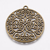 Alloy Pendants PALLOY-ZN33091-AB-FF-2