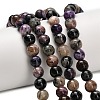 Natural Charoite Beads Strands G-G300-A01-8mm-1