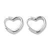 925 Sterling Silver Hoop Earrings EJEW-R001-01S-4