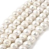 Natural Edison Pearl Beads Strands PEAR-B004-01A-04A-2