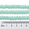 Baking Paint Imitation Jade Glass Bead Strands X-DGLA-A034-J8MM-A22-3