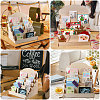 5-Tier Wood Display Riser Stands for Greeting Cards ODIS-WH0043-230A-8