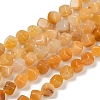 Natural Topaz Jade Beads Strands G-A257-A10-01-1