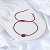 1Pc Adjustable Fibre Cord Braided Bracelets BJEW-LP0004-12-3