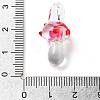 Transparent Handmade Lampwork Pendants LAMP-T021-14D-3