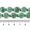 Natural Green Strawberry Quartz Beads Strands G-B049-F02-02-5