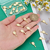 20Pcs Sports Brass Pendants KK-PH0014-26-3