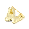 Alloy Enamel Butterfly Brooch JEWB-U006-19G-2