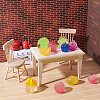 30Pcs 10 Styles Luminous Resin Fruit Display Decorations DJEW-GA0001-74-4