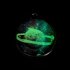Galaxy Theme Luminous Glass Ball Pendants GLAA-D021-01P-09-4