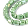Anti-Tarnish Electroplate Glass Beads Strands EGLA-N027-03A-14-3