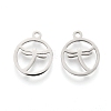 Non-Tarnish 304 Stainless Steel Charms STAS-I151-45P-2