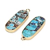 Dyed Synthetic Imperial Jasper Pendants GG-CBAA20A-05G-04-2