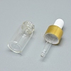 Faceted Natural Rose Quartz Openable Perfume Bottle Pendants G-E556-05B-3