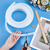 1 Roll Hollow Silicone Tube AJEW-BC0010-58A-3