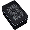 Iron Tarot Card Collection Boxes CON-WH20021-002A-1