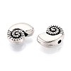 Tibetan Style Alloy Beads TIBEB-T004-02AS-2