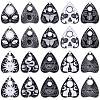 20Pcs 10 Styles Alloy Enamel Pendants ENAM-SC0005-12-1