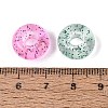 Transparent Acrylic European Beads TACR-Q013-09-4