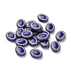 Plating Acrylic Beads X-PACR-T008-06B-3