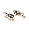 Alloy Connector Charms FIND-C019-04KCG-02-3