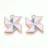 Alloy Enamel Pendants ENAM-N056-439-1