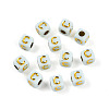 Plating Acrylic Beads OACR-N140-01C-C-1