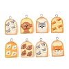 Opaque Resin Imitation Food Pendants RE-CBA0E2-03-1