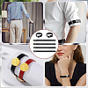 Flat PU Imitation Leather Cord Bracelets for Women Men BJEW-WH0020-70B-6