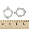 304 Stainless Steel Connector Charms STAS-P344-08P-3
