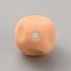 Cube Food Grade Eco-Friendly Silicone Beads SIL-TAC0003-11F-2