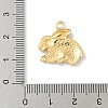 304 Stainless Steel Rabbit Pendants STAS-S186-07C-G-3