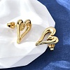 304 Stainless Steel Stud Earrings for Women EJEW-L296-077G-3