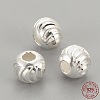 925 Sterling Silver Beads STER-S002-16-4mm-1