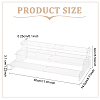 3-Tier Acrylic Model Toy Assembled Organizer Holders ODIS-WH0026-08B-2