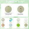 8 Styles Silicone Focal Beads SIL-SC0002-21-2