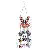 DIY Diamond Painting Butterfly Sun Catcher Wind Chime Kits PW-WG14800-01-1