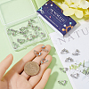 24Pcs Brass Clip-on Earring Findings FIND-SC0013-11P-3