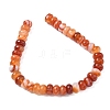 Natural Red Agate Beads Strands G-H295-C03-20-2