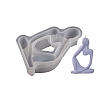 DIY Thinker Figurine Candle Silicone Statue Molds SIMO-B003-01B-1