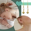 60Pcs 6 Styles Flower Brass Fancy Bead Caps KK-CJ0002-20-NR-8