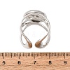 304 Stainless Steel Cuff Ring Components SA-CBA76C4-02P-04-3