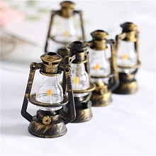 Miniature Plastic Kerosene Lamp Display Decorations MIMO-PW0001-073