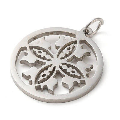 Non-Tarnish 304 Stainless Steel Pendants STAS-C086-05K-P-1