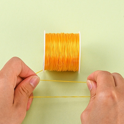 Flat Elastic Crystal String X-EW023-1-1